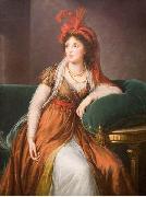 elisabeth vigee-lebrun, Portrait of Princess Galitzin